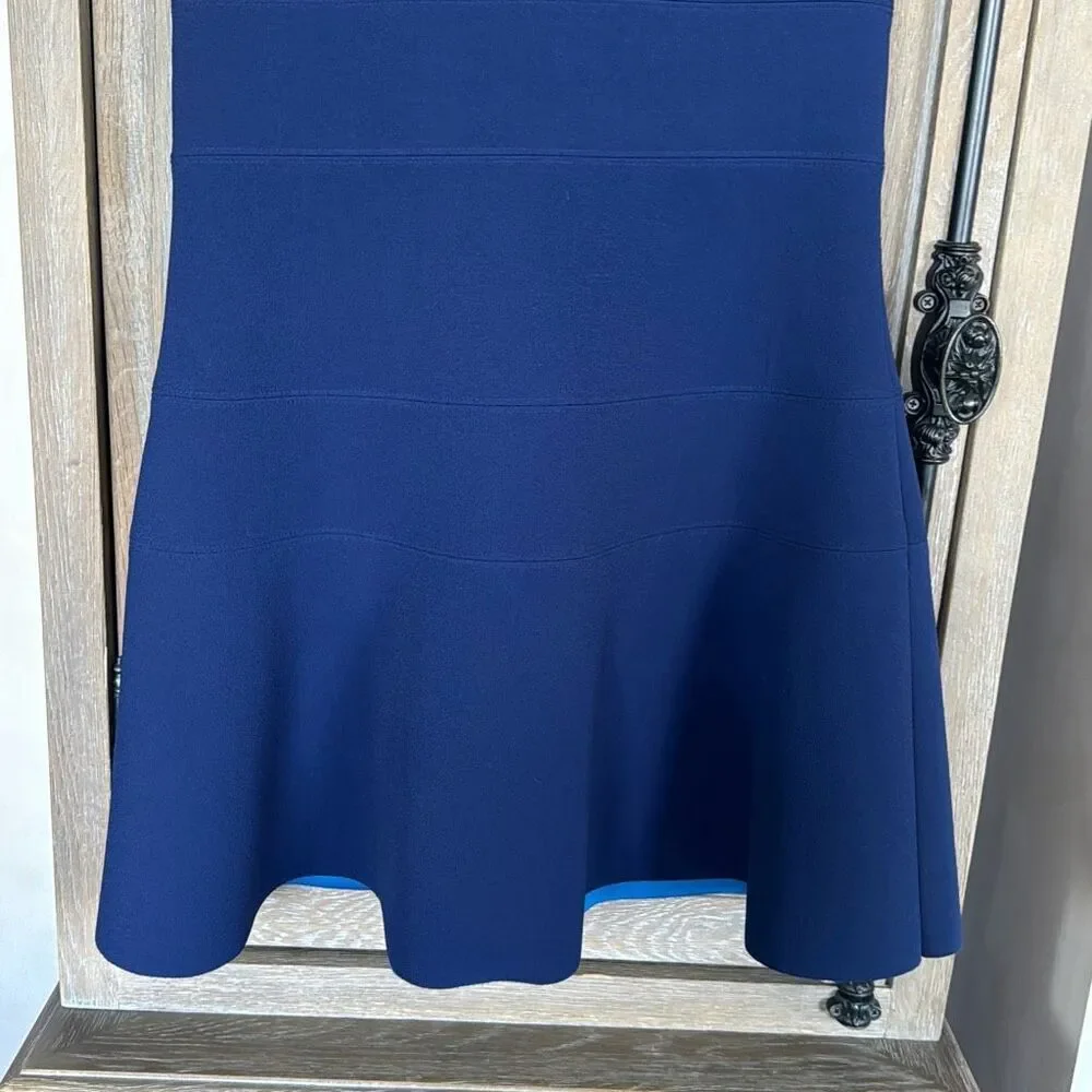 Sandro Paris Remind Blue Dress size 3 - Picture 6 of 13
